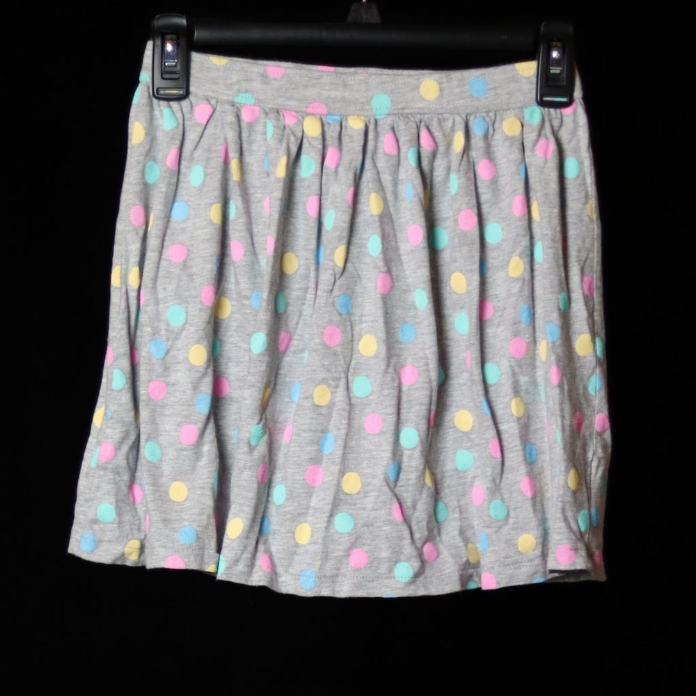 Girl's Poka-Dot Skirt